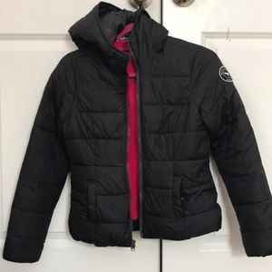 Abercrombie and Fitch Kids hooded coat medium EUC